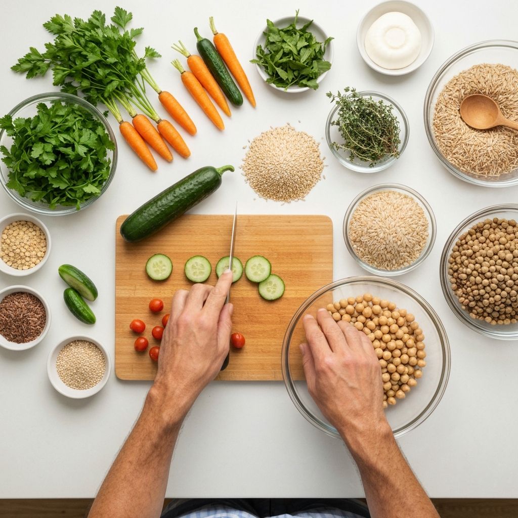 Food preparation and healthy ingredients